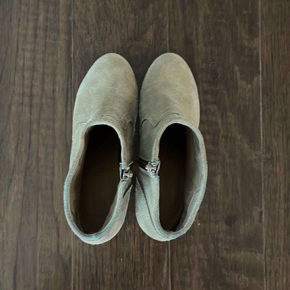 Brown heeled boots Aldo